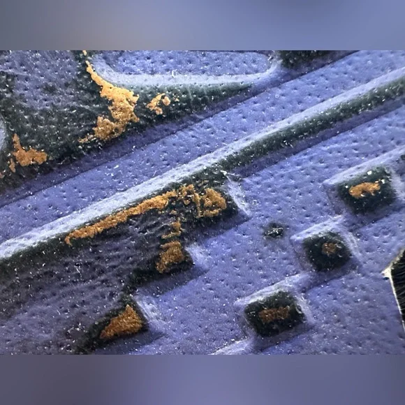 🦋 NWT Purple Genuine Leather Stars - Picture 2 of 4